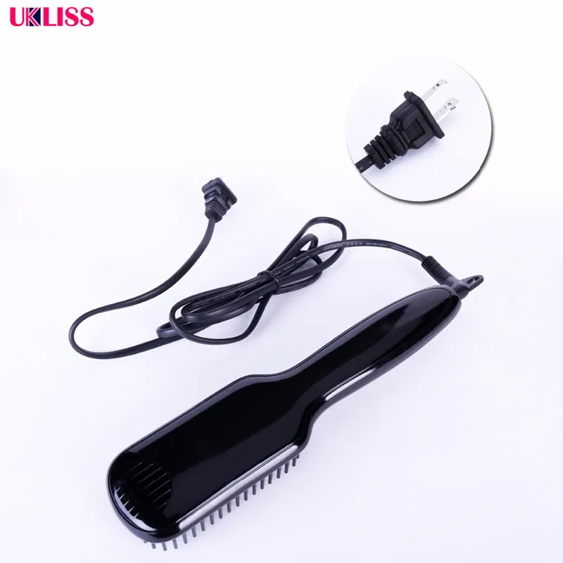 Fast Safe Hair Straightener Pro LCD Heating Electric Ionic straighten hair styles Anti static Ceramic Straightening