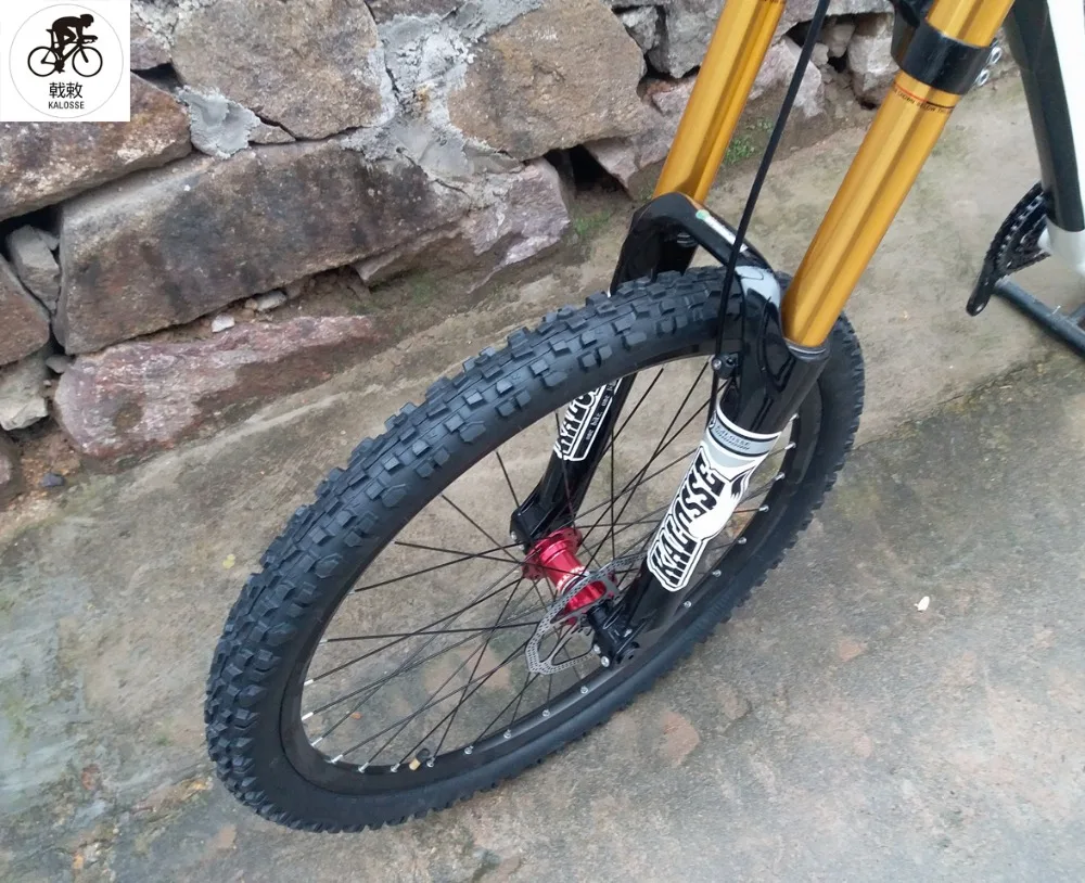 Sale Kalosse  full suspension bicycle  30  speed Hydraulic brakes   M610   mountain bicycle Downhill DH mountain bike 26*2.35inch 25