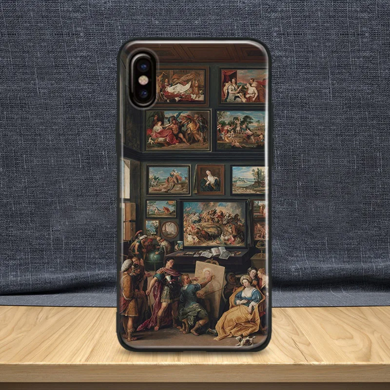 

Aesthetic appelles painting Soft Silicone Phone Case Cover Shell For Apple iPhone 5 5s Se 6 6s 7 8 Plus X XR XS MAX