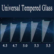Hd 9 h universal vidro temperado anti-shatter película protetora para 4.0 4.5 4.7 5.0 5.3 5.5 5.7 6.0 polegada ultra fino protetor de tela
