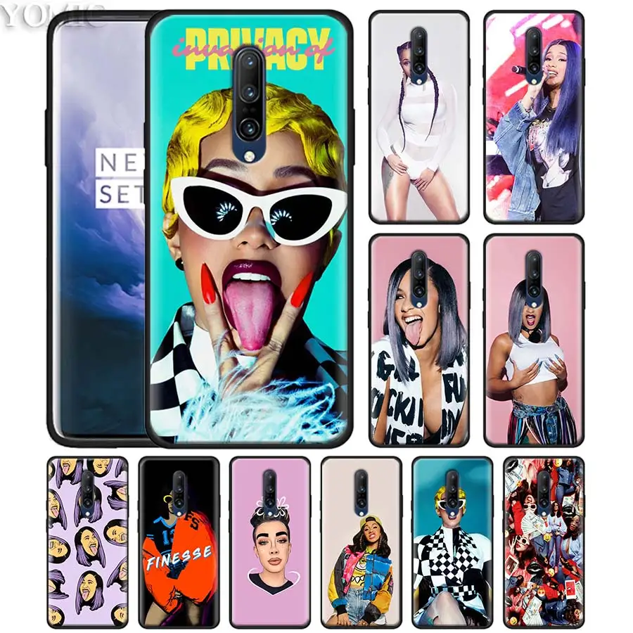 Rapper pop Cardi B Rap Phone Case for font b Oneplus b font font b 7