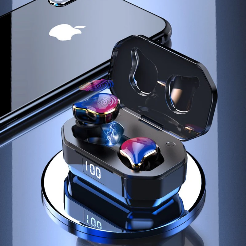 

TWS G01 IPX6 Waterproof Bluetooth 5.0 Earphone Touch Control True Wireless Earbuds Stereo Noise Reduction Headphones With Mic