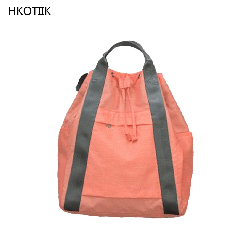 

Travel Backpack With Drawstring Fashion Portable Travel Bag Large Capacity Cationic Waterproof Durable Travel Luggage Handbag