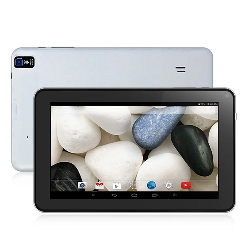 

9 inch Tablet PC Quad Core Android 4.4 Bluetooth HDMI Wifi ROM 8GB DDR III Dual Camera 800*480 pxl