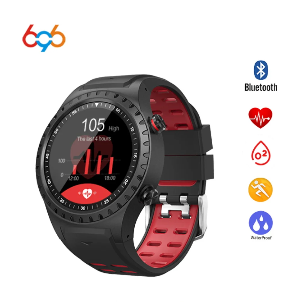 

696 GPS Smart Watch M1 Pedometer Fitness Tracker Heart Rate Monitor Smartwatch Sports Waterproof Watch Support SIM TF Card