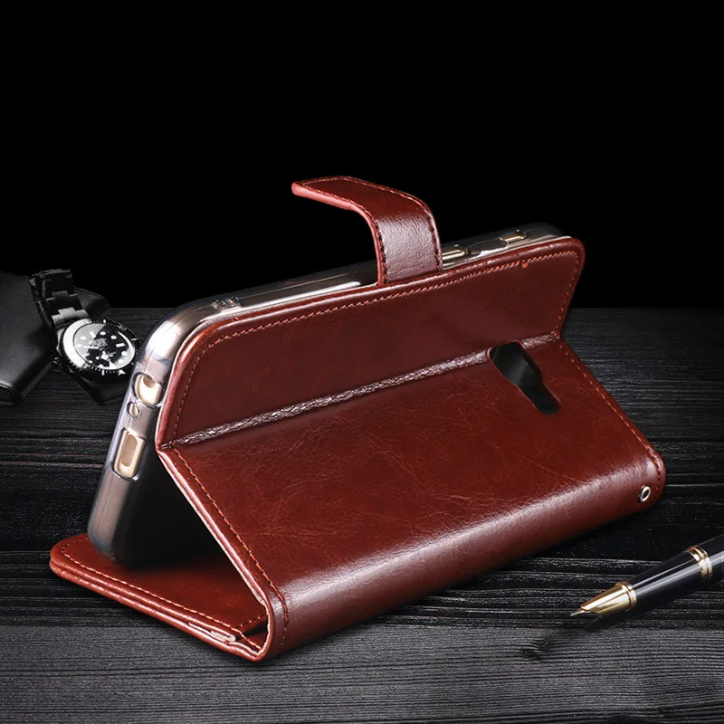 Luxury Flip Leather Wallet Phone Case Cover For Samsung A5 2017 A520 A6 A8 A7 2018 A310 A510 A750 A8 Plus Card Slots Pouch Coque (1)