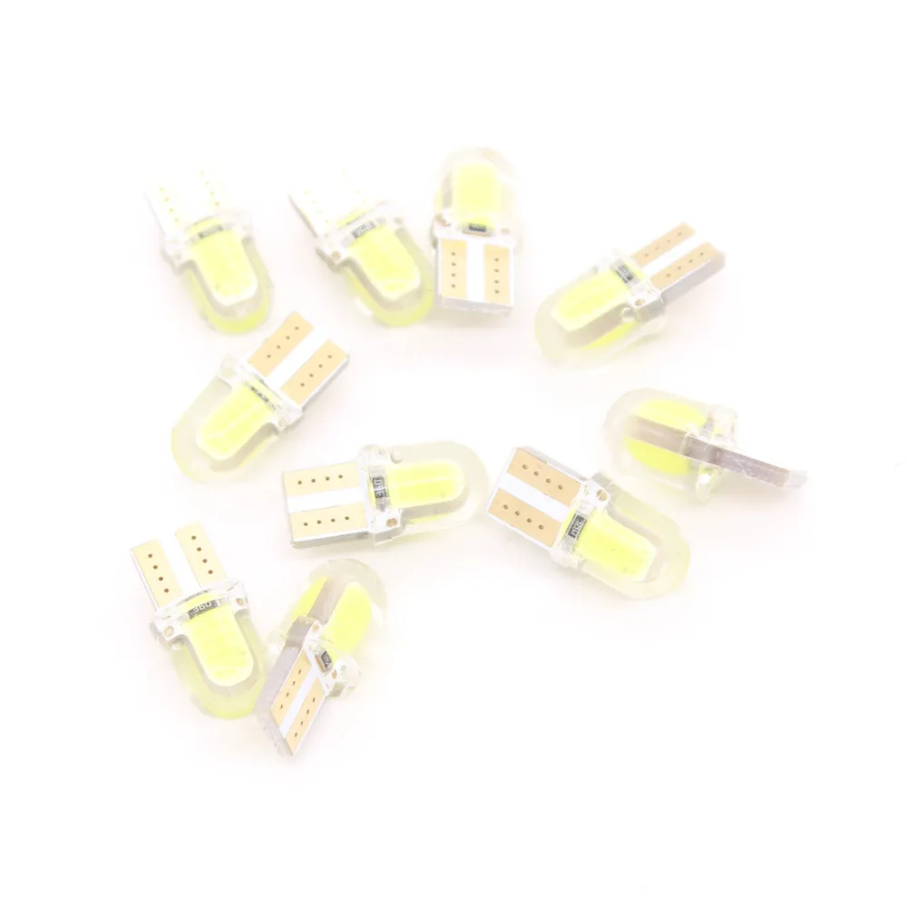 Dongzhen T10 5W5 W5W COB Auto Car Interior Light Clearance Wedge Led License Plate Parking Bulbs