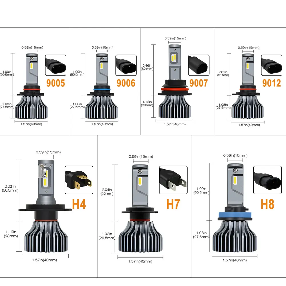 B1 headlight led