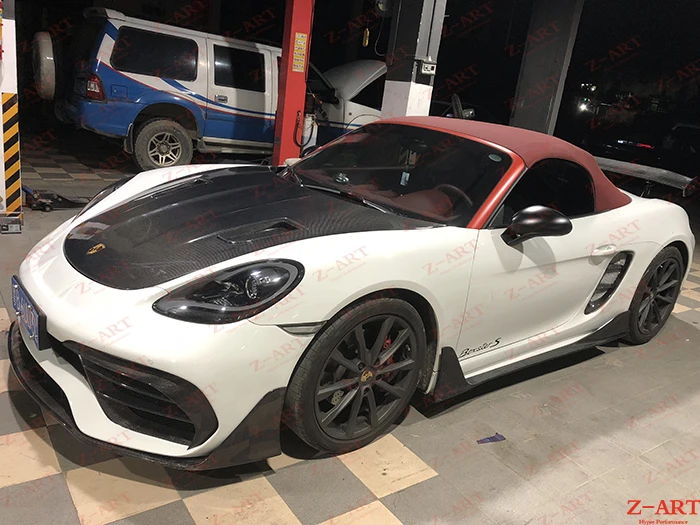 Z-ART ETERNA body kit для Porsche 718 Boxster Cayman- углеродное волокно aerokit+ передний бампер для Porsche 718