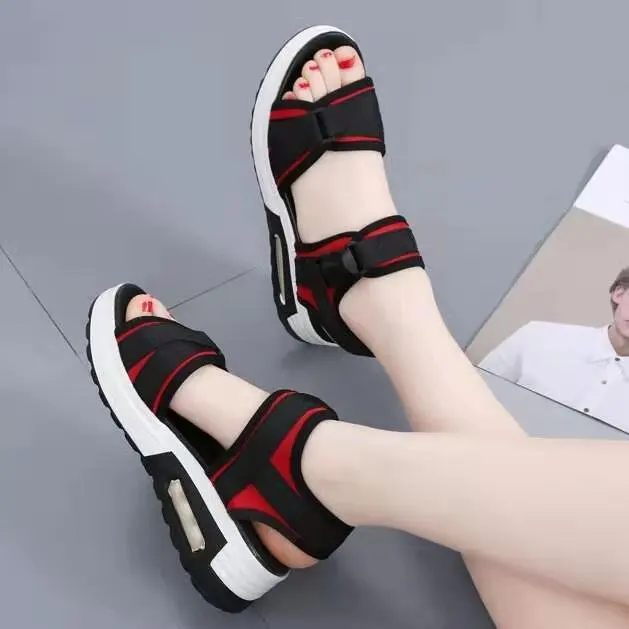 

2019 womens sandals summer square heels sandals women sandalias de mujer shoes female sandalias mujer teenslippers chaussure