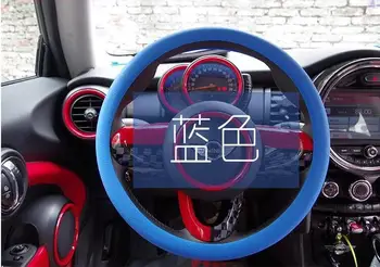 

Car steering wheel cover car covers car accessories for audi a4 b8 mercedes w204 honda civic 2006-2011 nissan almera accessories