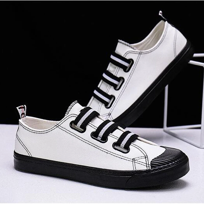Men Casual Shoes Canvas Shoes Men Breathable Casual Canvas Men Shoes Walking Men Shoes Chaussure Homme Factory sales H159