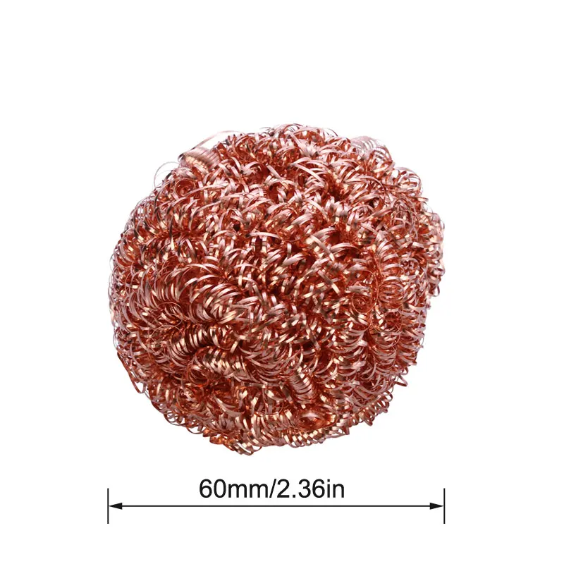 Solder Soldering Tip Cleaner Copper Wire Ball Iron Tip Cleaning Tools