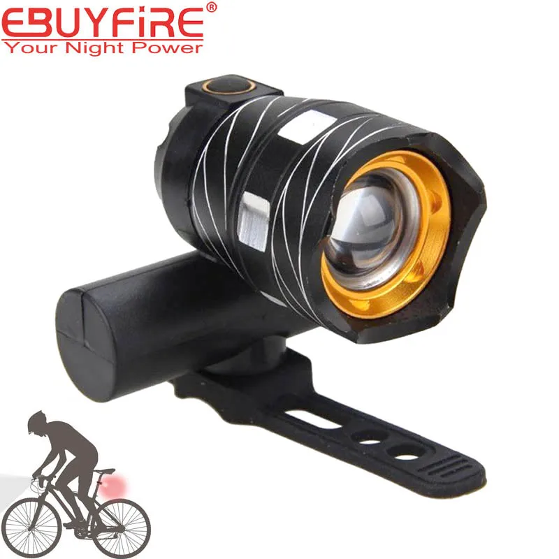 Excellent Front Bike Lights XML-T6 Tail Light Bicycle 3 Mode 18650 USB Rechargeable Flash Lamp 0