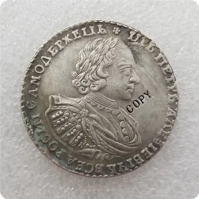 

TYPE #2_1720 RUSSIA 1 ROUBLE COPY COINS