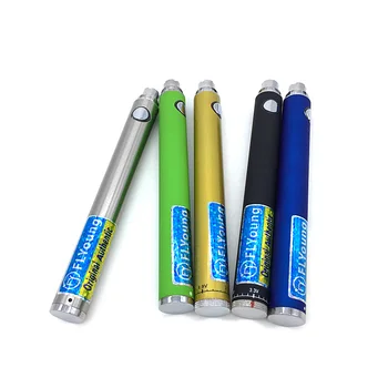 

EVOD Twist Battery Voltage Adjustable 1300mah Ego Electronic Cigarette Fit All 510 Thread Atomizer Clearomizer Tank E Shisha Pen