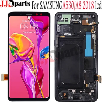 

5.6"For SAMSUNG GALAXY A8 2018 LCD display Touch Screen Digitizer Assembly A530F A530 Display For 5.6" SAMSUNG A530 LCD display