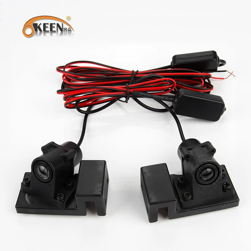 OKEEN Angel Wings LED Car Door Light white blue red green color projector ange led carpet Puddle light underglow fit all cars OKEEN Angel Wings LED Car Door Light white blue red green color projector ange led carpet Puddle light underglow fit all cars