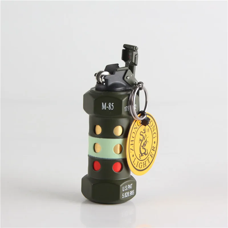 

Cigarette Accessories New style Butane gas lighters Big Pendant shape metal butane lighter