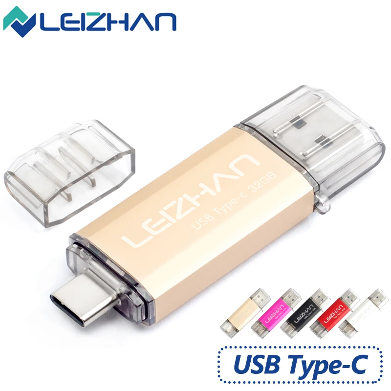 for USB,Android and Type-C 32G 3 in 1 USB Flash Drive External Storage