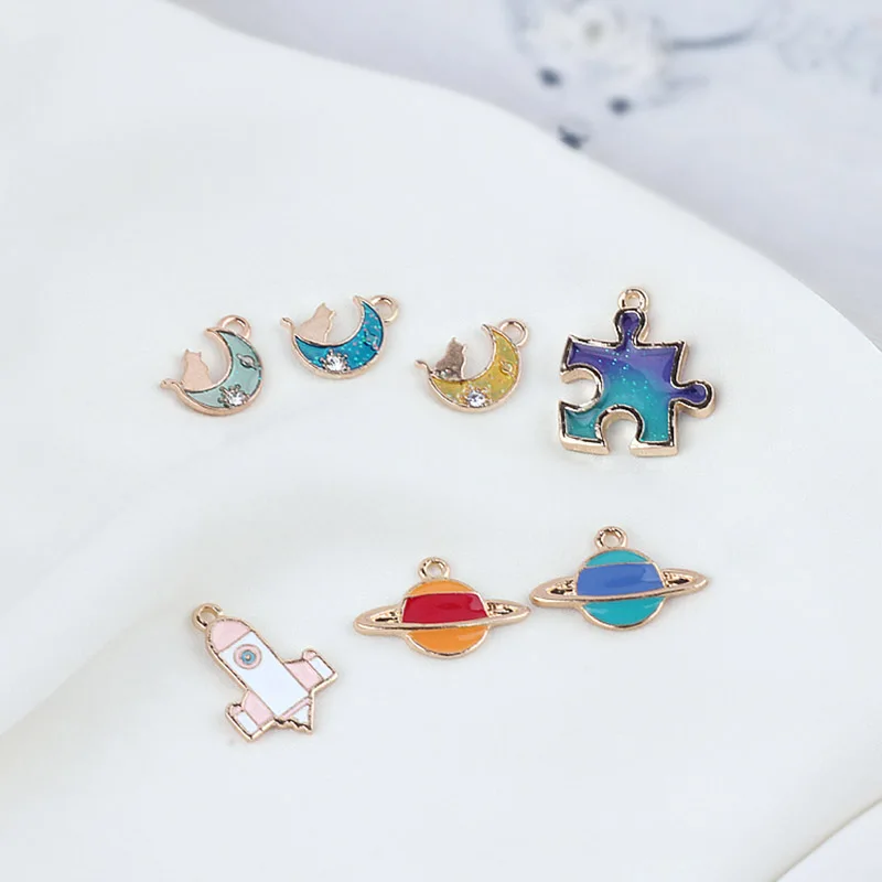 Подарок к празднику поделки ручной работы мультфильм Jewelry аксессуары Galaxy серии