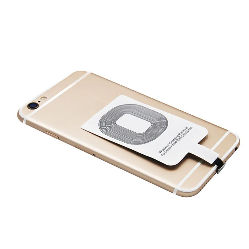 Универсальная Qi Беспроводная зарядка приемник карта зарядное устройство адаптер катушка для iPhone/type-C