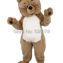 Популярный плюшевый мишка Ростовая кукла костюм ростовой костюм мультяшный персонаж карнавальный Косплей праздничный сценический реквизит нарядное платье SW1239