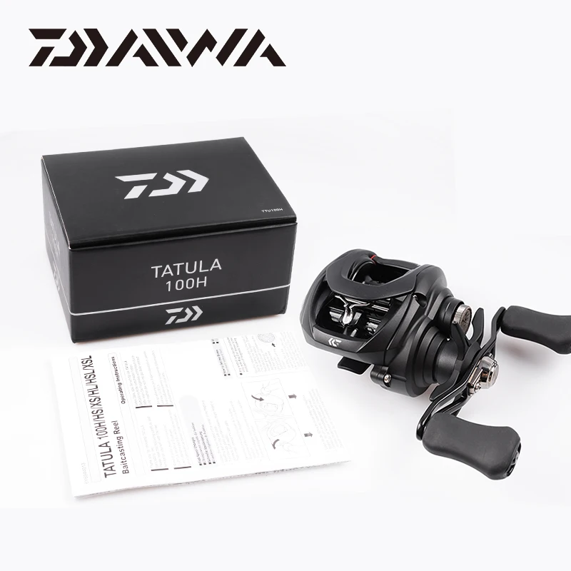 DAIWA TATULA 100 150 200 Рыболовная катушка baitcasing катушка с максимальным сопротивлением 5 кг/6 кг Низкопрофильная Рыболовная катушка литейная катушка 7BB+ 1RB