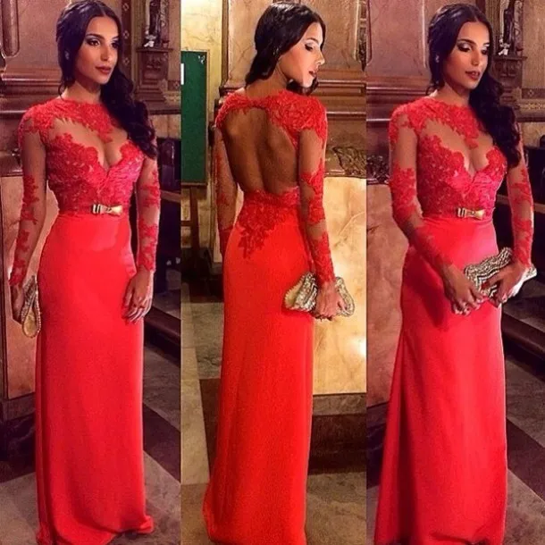 Homemade Red Dresses