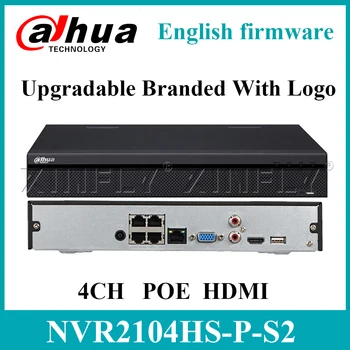 

Dahua NVR2104HS-P-S2 4CH POE Network Video Recorder With Hard Disk Chosen With 1SATA 2USB Interface Replace NVR2104HS-S2