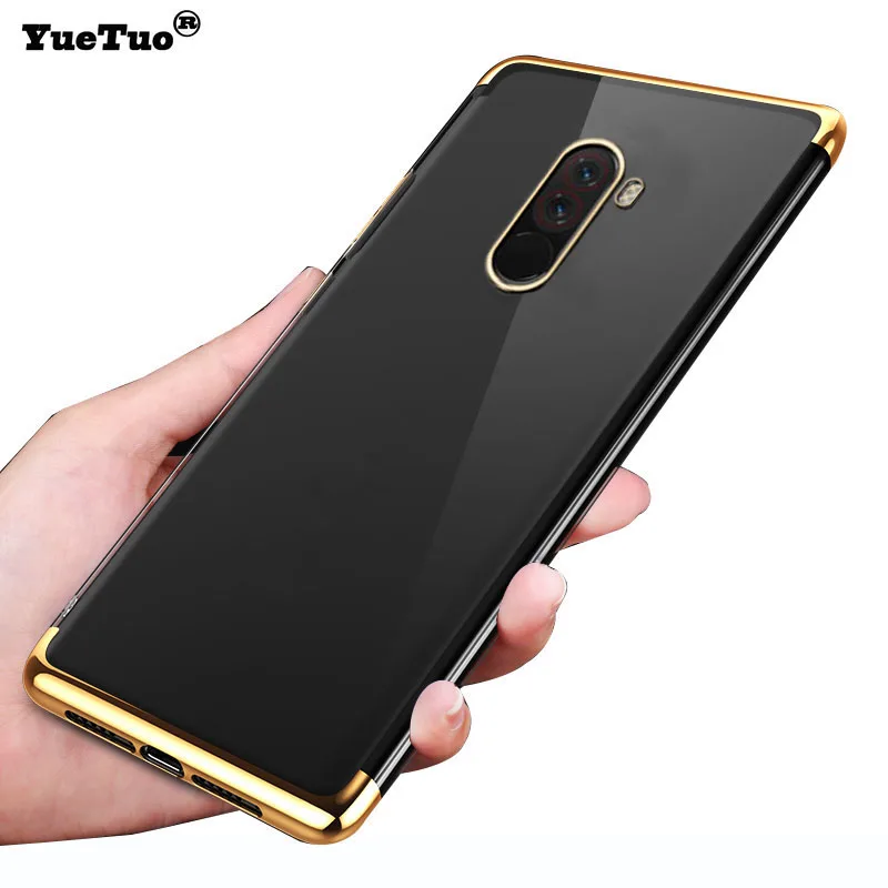 Чехол для телефона YueTuo чехол xiaomi pocophone f1 poco mi po co Тонкий Ультратонкий силиконовый