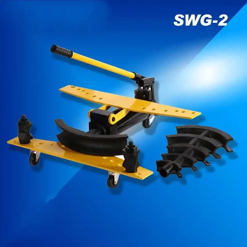 FREE SHIPPING SWG 2 Hand Hydraulic Pipe Benders Machine Hand Carbon