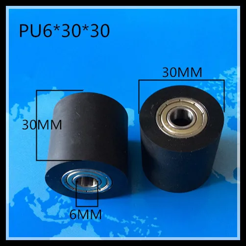 2 шт. внутренние шарикоподшипники из полиуретана 5 мм 6 7 8 10 мм|pulley rail|bearing bearingbearing