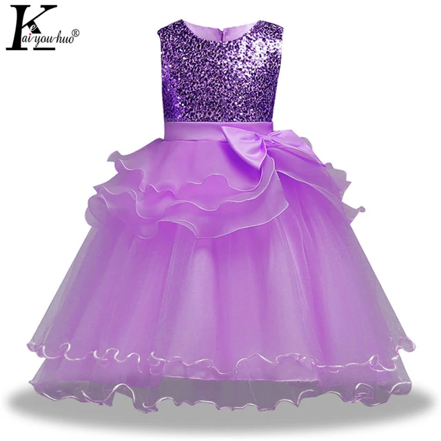 Girls Wedding Dress For Kids Party Princess Dress Performance Christmas