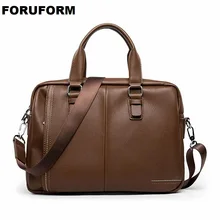 Мужской деловой портфель на ремне высокого качества на молнии из искусственной кожи мужской портфель s Офисные Сумки сумки LI-2171