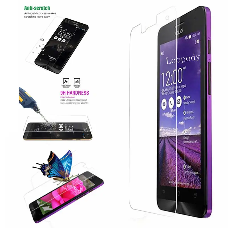 

Tempered glass FOR ASUS ZC500TG cover Screen Protector Protective Film FOR ASUS Z00VD ZC500 TG ZC500 TG 500TG Z00 VD Phone