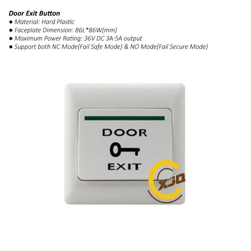Door exit button 