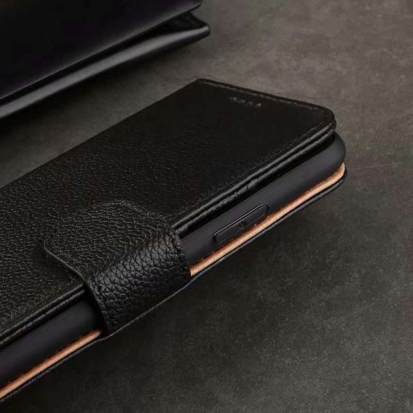 genuine leather flip case (15)