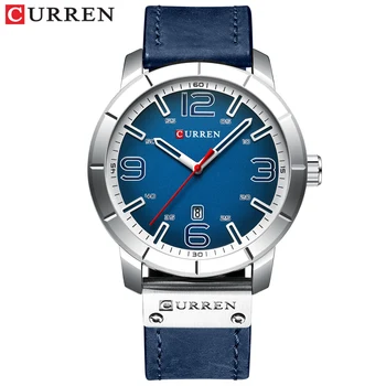

CURREN Mens Watches Top Brand Luxury Quartz Watch Fashion Casual Business Wristwatches Leather Male Watch Relogio Masculino