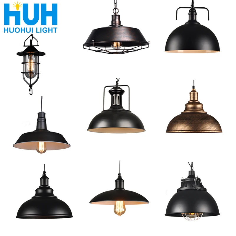 Винтажный подвесной светильник s, промышленный Лофт светильник E27, скандинавский ресторан, кухонный светильник, Ночной светильник, лампа для гостиной