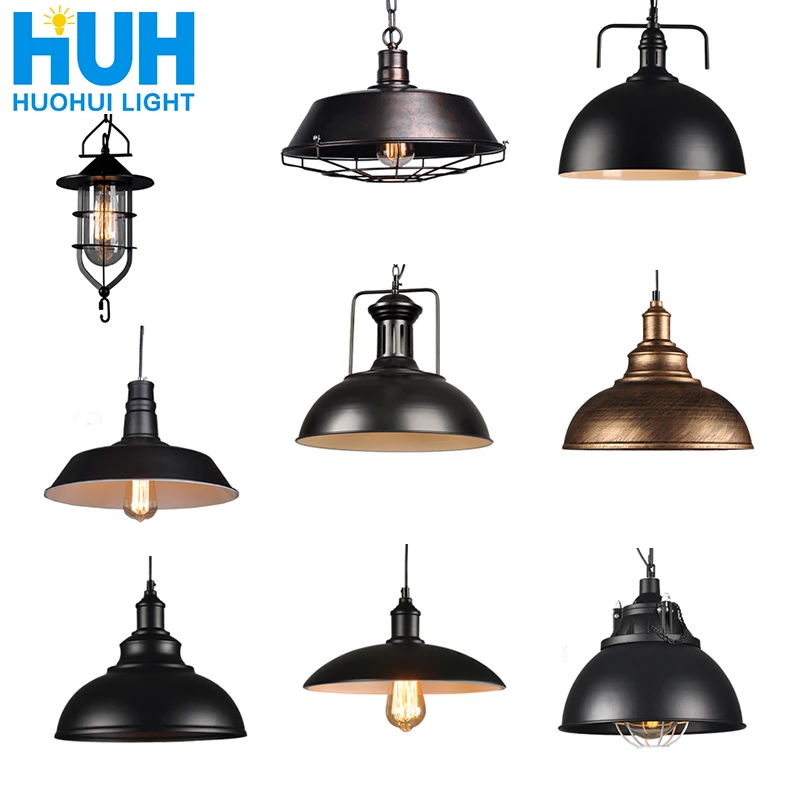  Vintage pendant lights industrial Loft lamp E27 Nordic Restaurant Kitchen light Night Light lamp Lo - 32954223547