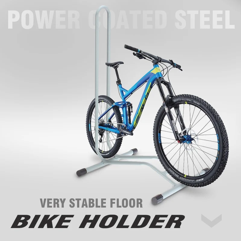 Vente Nouveauté vélo lourd l type en acier enduit présentoir de sol support de VTT support de stationnement support de réparation de vélo