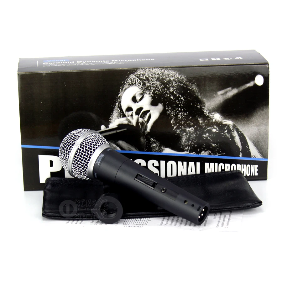 SM 58LC Professional Switch Handheld Mic Dynamic Wired Karaoke