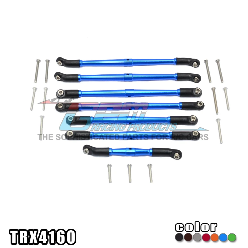 

TRAXXAS TRX-4 82056-4 Aluminium Alloy Positive And Negative Tooth Can Adjust The School Up And Down Keel Pull Rod - Set metal