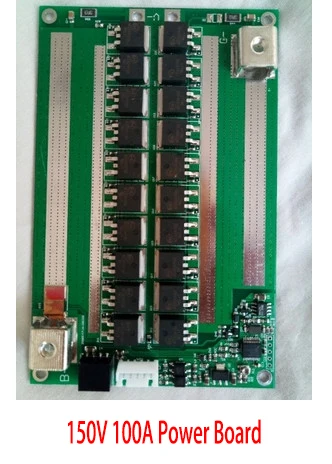 147S литий-ионная LiFePO4 LTO Lipo плата защиты батареи 200A 150A 100A 50A BMS баланс Bluetooth APP 14S 21S 24S 32S 48S - Цвет: 150V 100A power boar