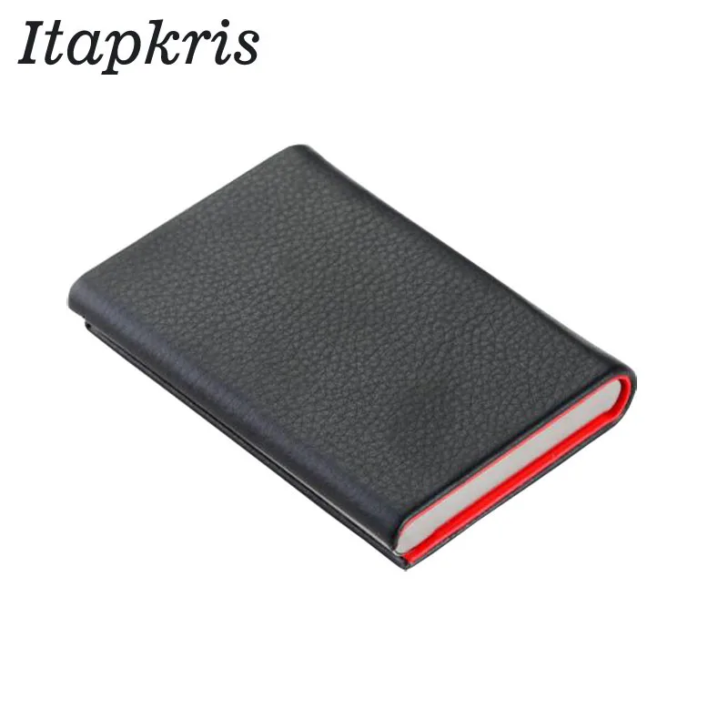 

Itapkris Aluminum Men Credit Card Holder Travel Business Card Case Metal RFID Wallet For Women Fashion Porte Carte Cardholder
