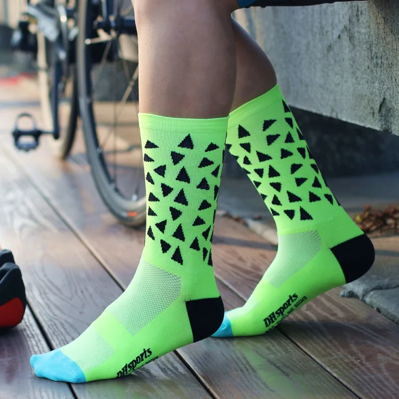 Men Women Wear Resistant Professional Cycling Socks Breathable