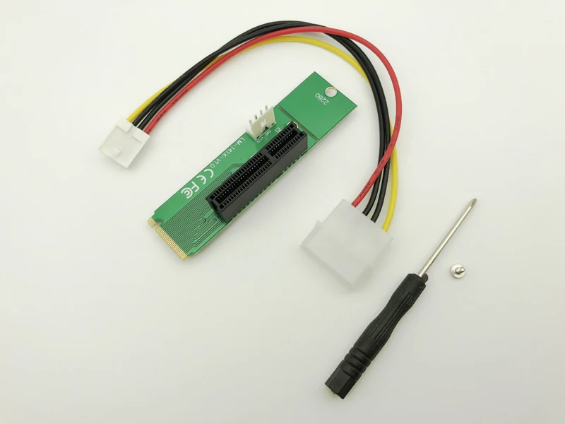 Профессиональный преобразователь H1111Z NGFF M2 в PCI e 4x слот переходная карта M key M.2 SSD