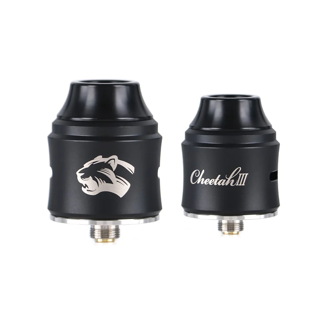 Vape tank OBS Cheetah III RDA с 25 мм для двойных катушек строительства и управления средним