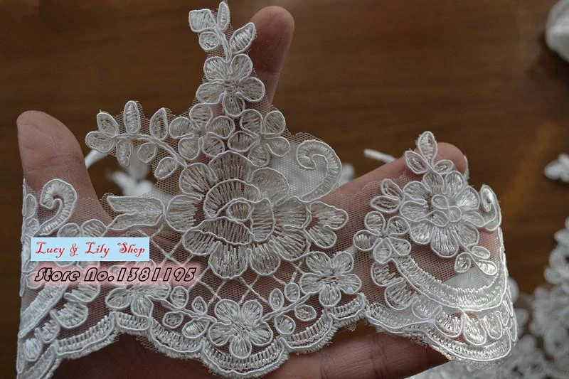 vintage ivory lace trim